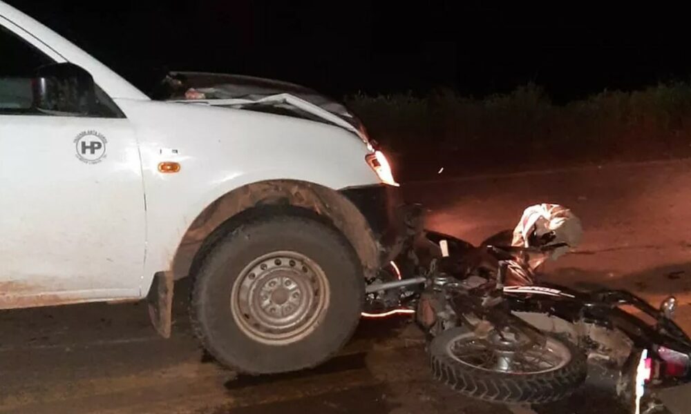 Motociclista e criança de três anos morrem em acidente de trânsito na TO-226, na cidade de Campos Lindos