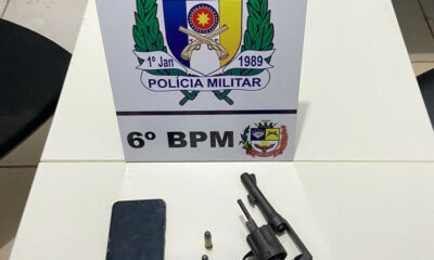 Homem é preso por porte ilegal de arma na região Sul de Palmas