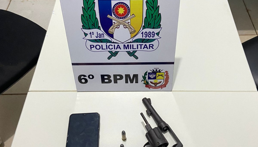 Homem é preso por porte ilegal de arma na região Sul de Palmas