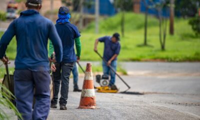 Mais de 4 avenidas recebem reparos no asfalto em Palmas; confira quais estão sendo renovadas