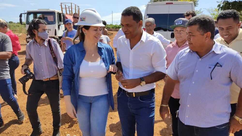 Vereador Waldson Da Agesp Acompanha Com A Prefeita Cinthia Ribeiro Andamento Das Obras Da 