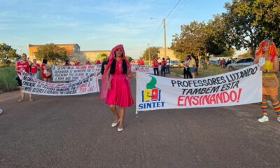 SINTET entra com recurso após Justiça determinar paralisação da greve dos professores em Porto Nacional