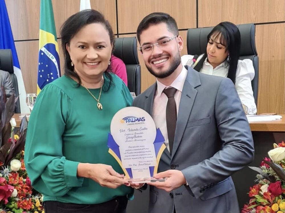 Em Sessão Solene, vereadora professora Iolanda Castro homenageia o profissional Goianyr Barbosa no Dia do Jornalista