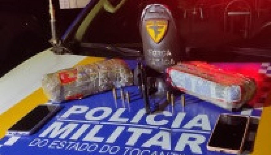 Dupla de criminosos é presa por tráfico de drogas em Araguaína