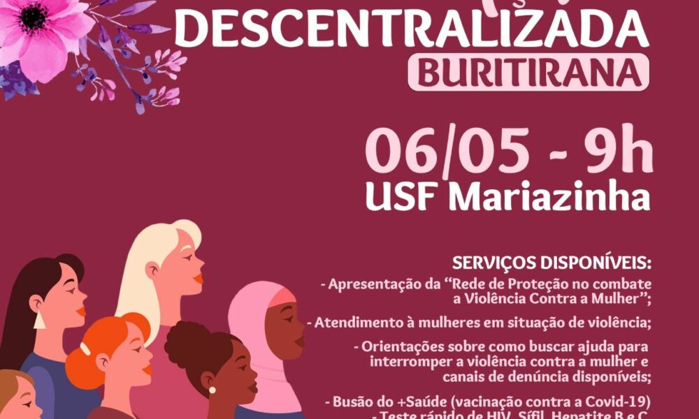 Prefeitura de Palmas levará projeto em favor das mulheres na sexta-feira, 6, em Buritirana