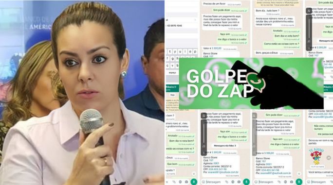 Criminosos usam foto da prefeita de Palmas, Cinthia Ribeiro, no WhatsApp para aplicar golpes; 