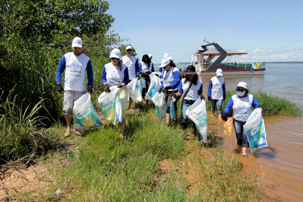 Projeto Natureza+Limpa é iniciado com mutirão de limpeza de córregos em Taquaruçu neste sábado, 07