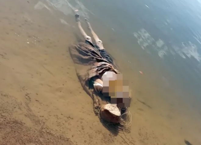 Corpo de homem é encontrado enrolado em rede às margens do Rio Tocantins, em Brejinho de Nazaré