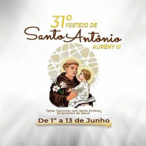 31º Festejo de Santo Antônio começa nesta quarta-feira, 01, em Palmas; saiba mais sobre o evento