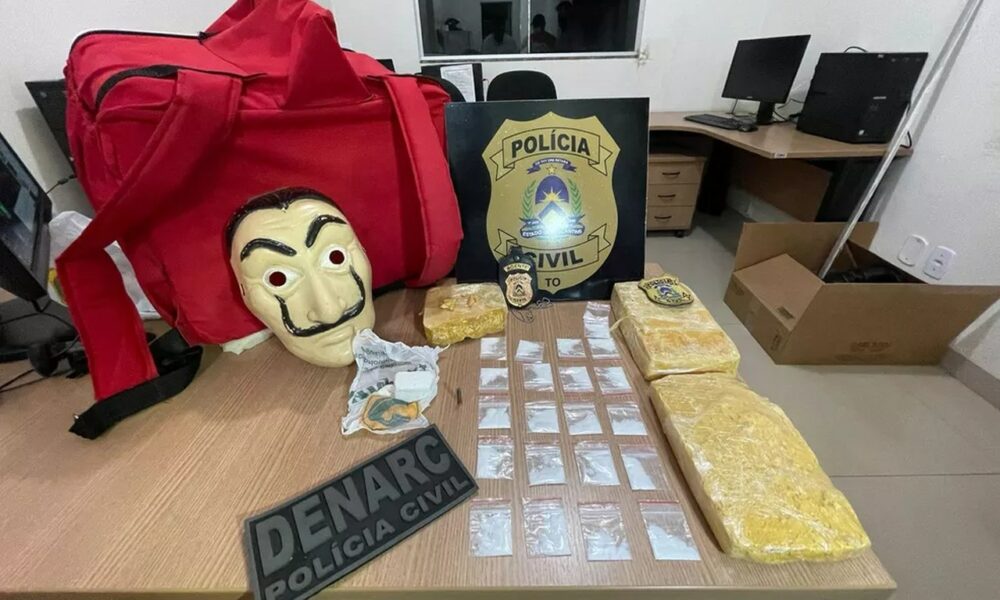 Deu ruim: Entregador de delivery é preso, em Araguaína, suspeito de vender drogas enquanto atendia clientes