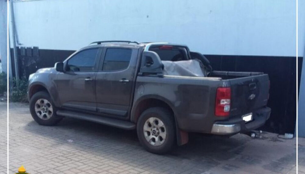 Dois homens suspeitos de roubar caminhonete são presos pela PM em Araguaína