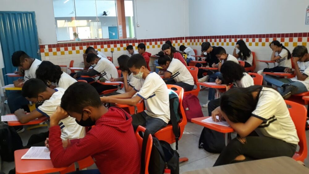 Mais de 13 mil alunos da rede municipal da Educação de Palmas fazem provas da 1ª fase da OBMEP 2022