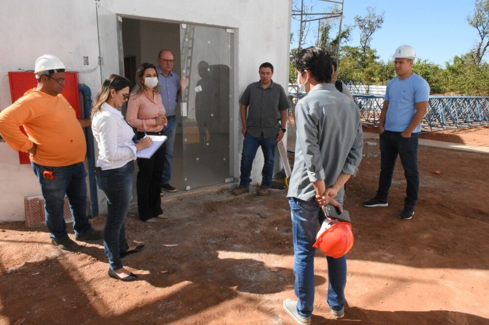 Ministério Público do TO vistoria obras do CAPSI Infantil, em Palmas, e cobra estrutura de acesso ao local