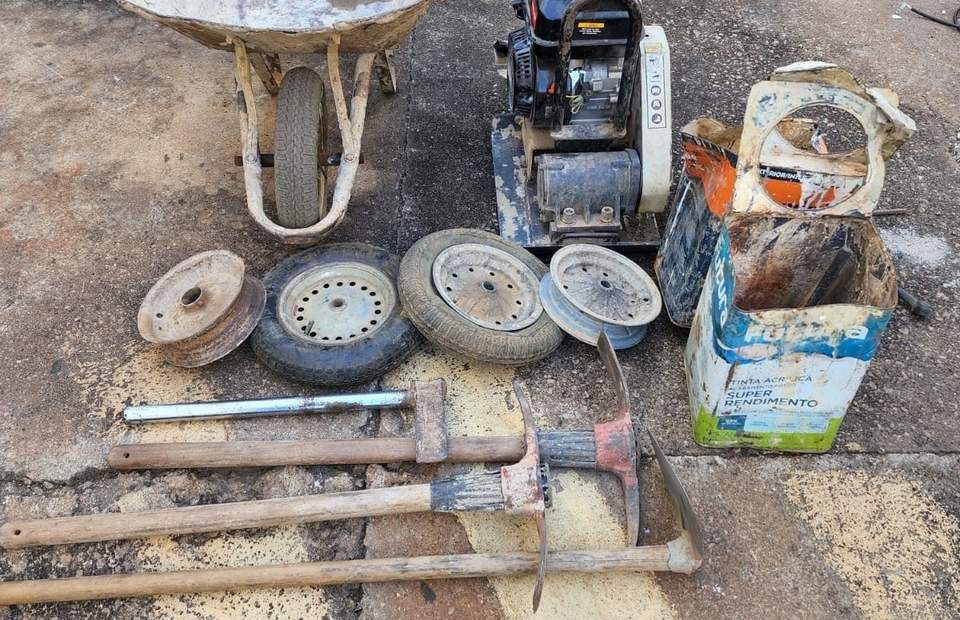 Homem é preso por furtar vários objetos de uma obra em Palmas