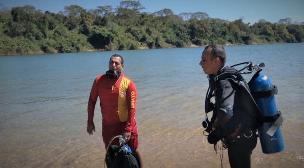 Bombeiros encontram corpo de caseiro desaparecido no Rio Tocantins, em Gurupi