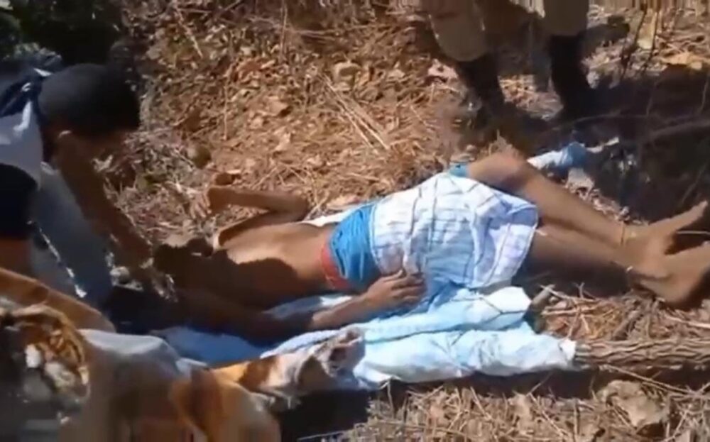[Vídeo] Policiais impedem execução de homem baleado em matagal de Monte do Carmo e realizam os primeiros socorros
