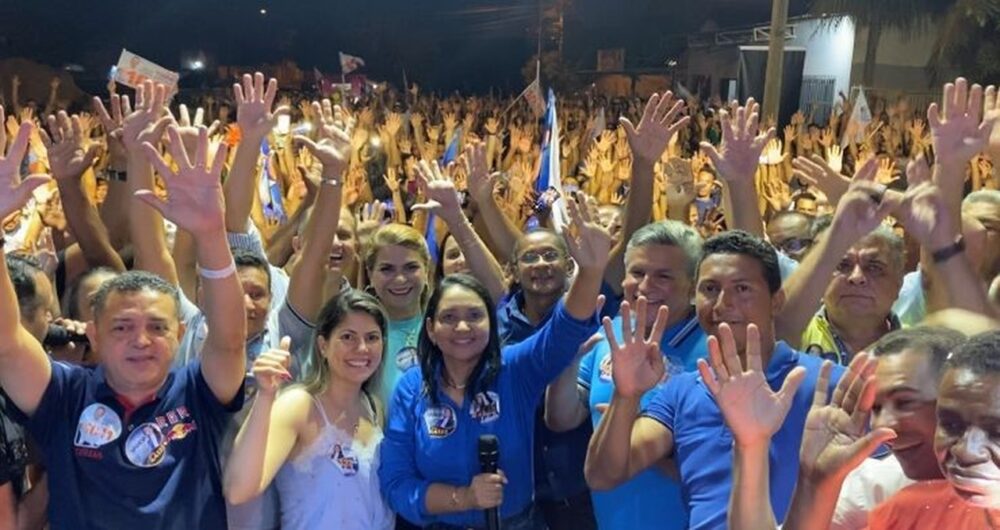 Em meio a uma multidão, Vanda Monteiro lança sua candidatura à reeleição para Deputada Estadual na região sul de Palmas