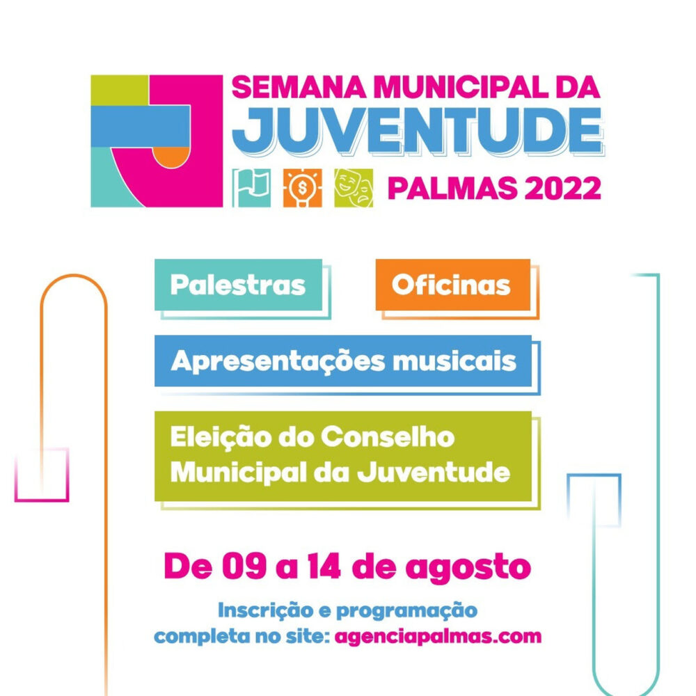 Com ampla programação, Semana da Juventude será realizada de 9 a 14 de agosto