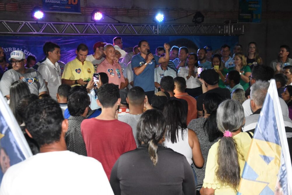 Wanderlei Barbosa recebe apoio de moradores e líderes políticos de Luzimangues
