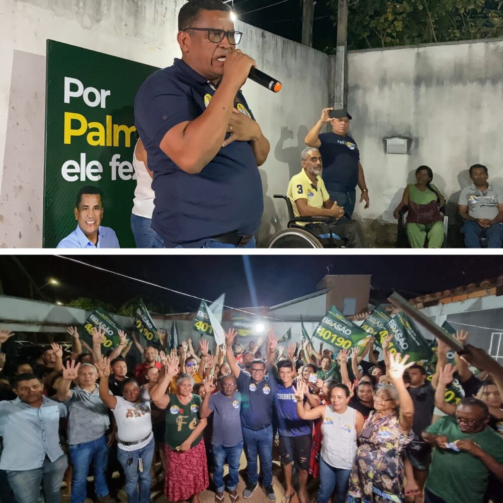 No Aureny III, Sargento Júnior Brasão, candidato a deputado estadual, defende projetos sociais como meio de redução da violência em Palmas