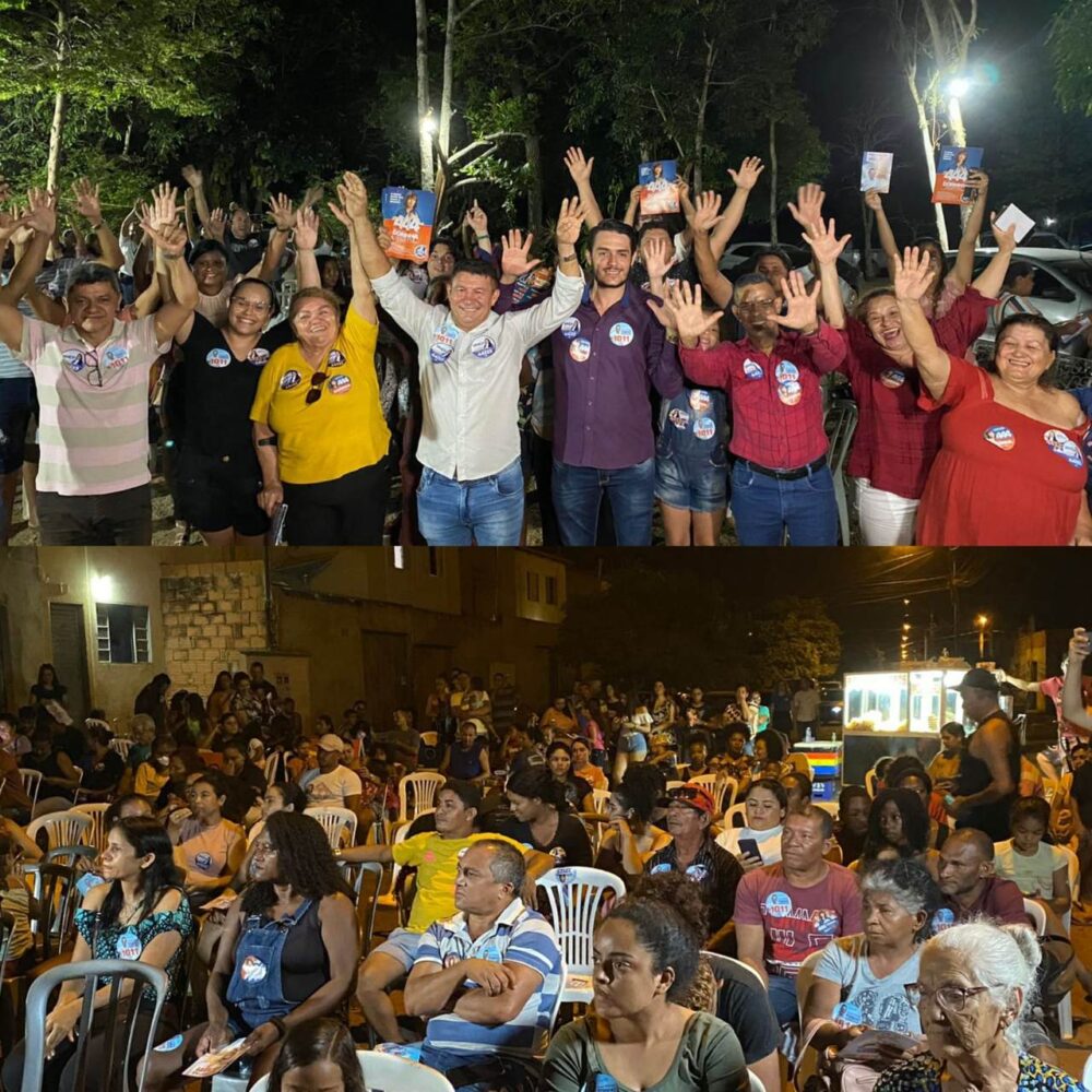 Moradores apresentam demandas e escutam propostas da candidata à reeleição, deputada estadual Vanda Monteiro, em reuniões na região sul e zona rural de Palmas