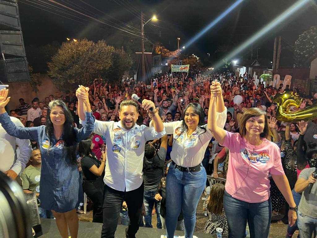 Multidão histórica marca lançamento de campanha de Rubens Uchôa, candidato a deputado federal, em Palmas 