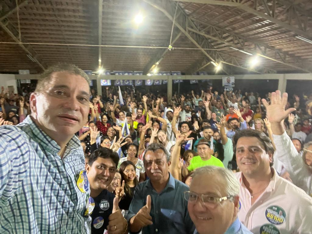 Amastha e Stival reúnem milhares de pessoas em Gurupi e reforçam: “O Tocantins quer mudança no senado