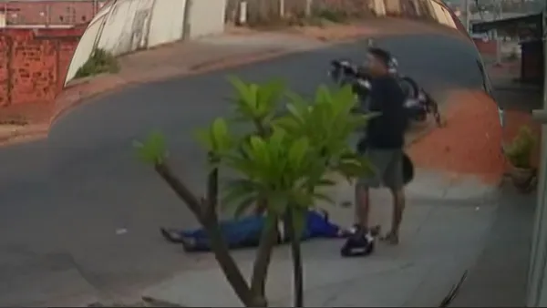 Homem é espancado com um capacete e chutes durante assalto em Araguaína