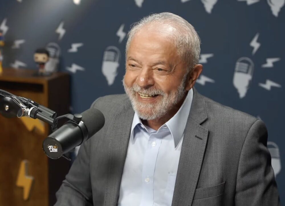 Lula bate recorde com mais de 1 milhão em acessos simultâneos no Flow Podcast