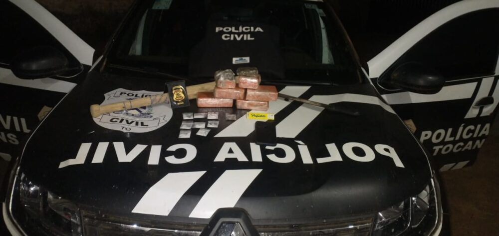 Mais de 2 kg de drogas são apreendidos e homem é preso por tráfico em Palmeirópolis