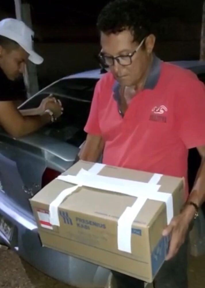 [VÍDEO] Hospital entrega as pernas de motociclista acidentado para a família em Paraíso do Tocantins