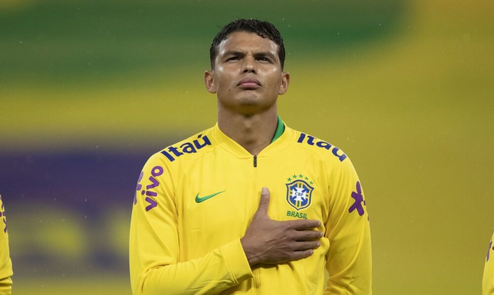 Thiago Silva é escolhido para ser o capitão do Brasil na estreia na Copa do Mundo