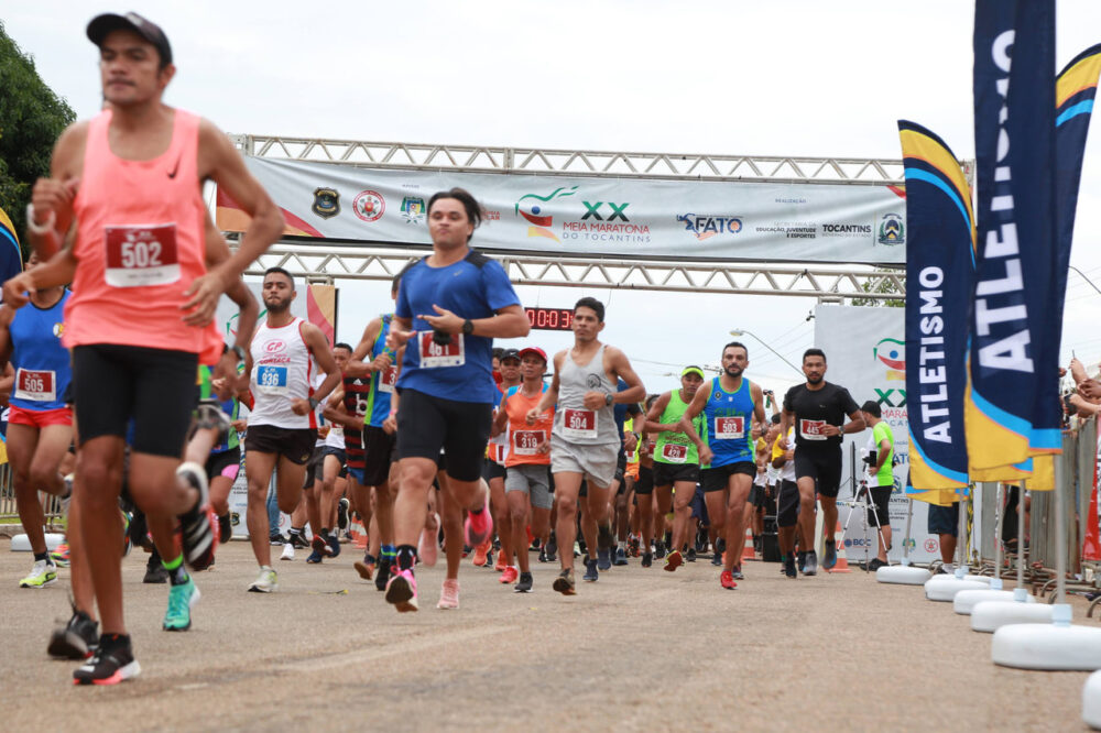 Meia Maratona do Tocantins: entrega de Kits para a corrida começa nesta quinta-feira, 1°