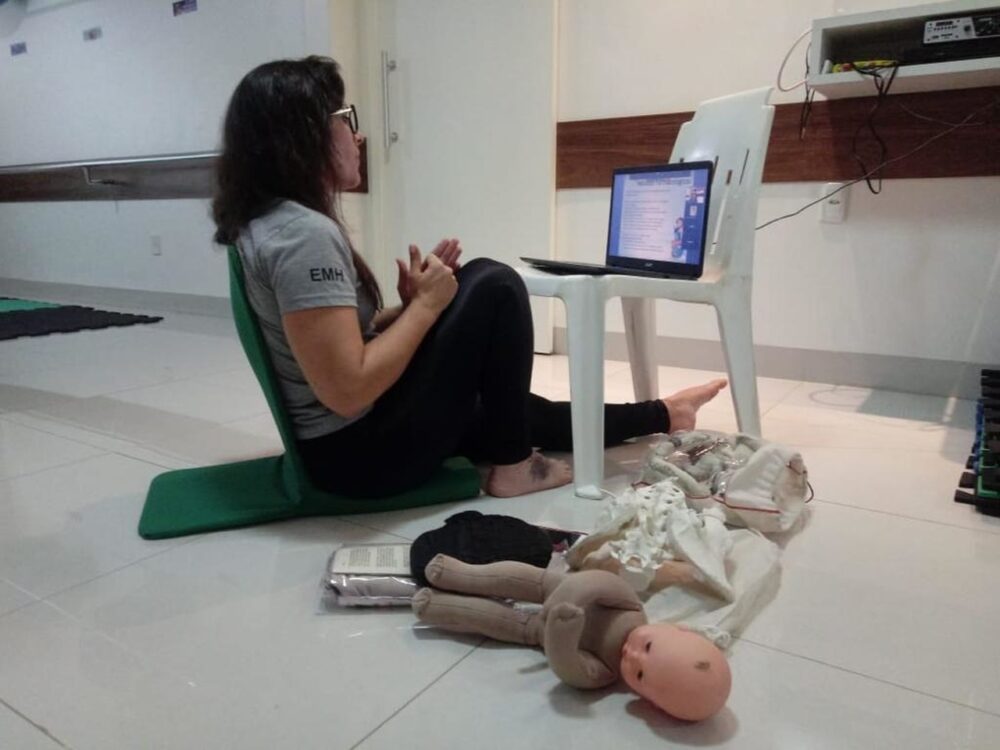 Hospital Dona Regina oferta curso on-line de preparação para o parto; as inscrições já estão abertas