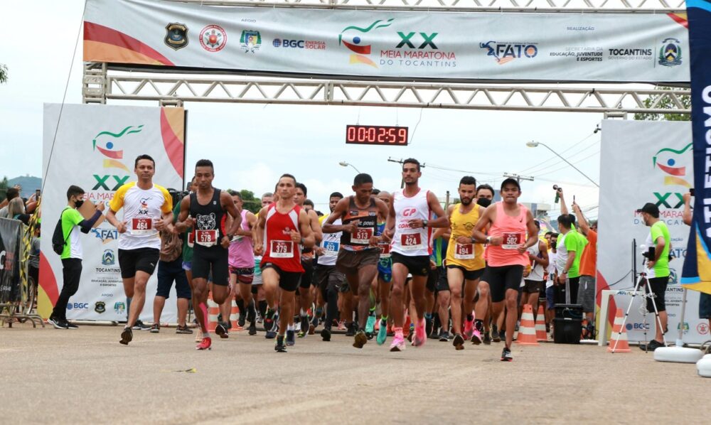 Governo do Tocantins abre inscrições para a XXI Meia Maratona