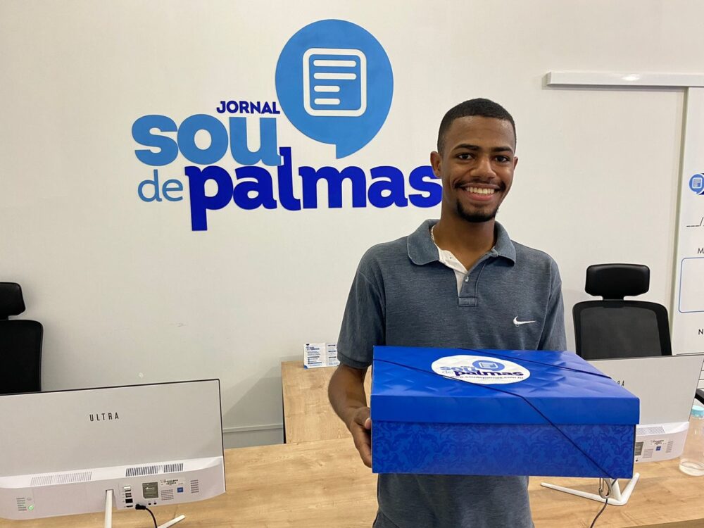 Sorteio de aniversário do Jornal Sou de Palmas conta com mais de 2 mil participantes e sortudo foi um leitor da região sul da Capital