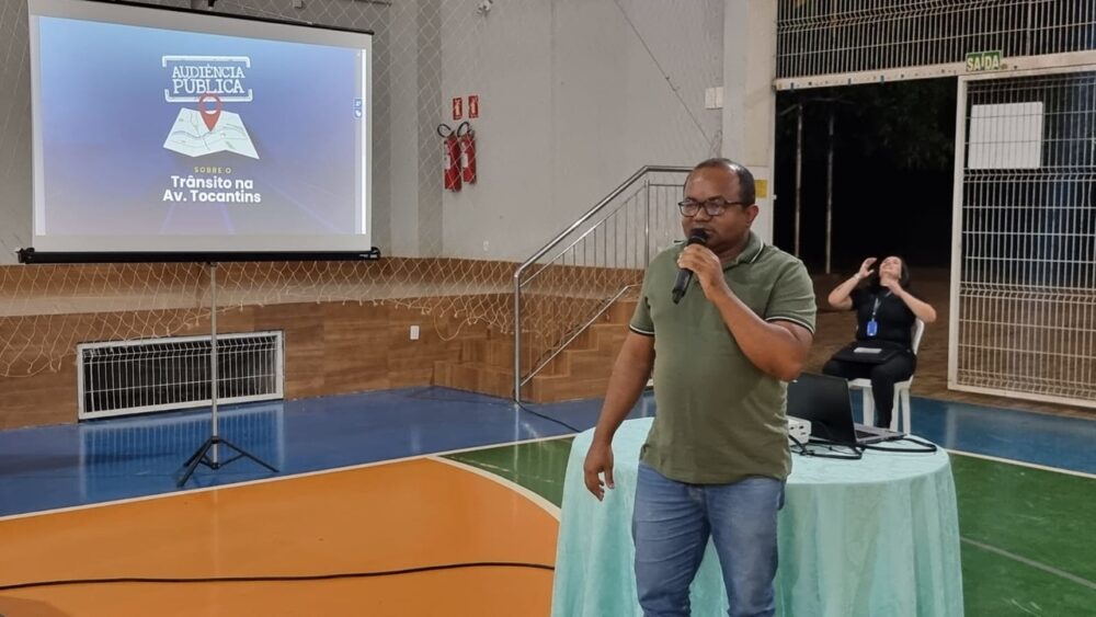 Vereador Joatan de Jesus marca presença em Audiência Pública sobre a Avenida Tocantins, na região sul de Palmas, e destaca os impactos para os comerciantes da área