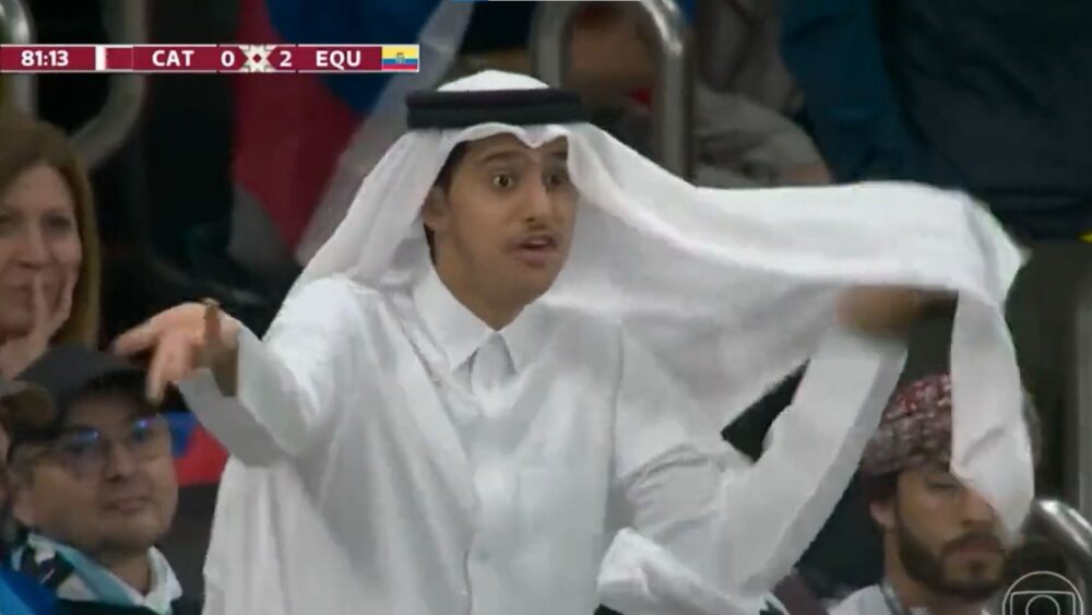 Saiba quem é o jovem torcedor do Catar que virou meme durante a Copa do Mundo