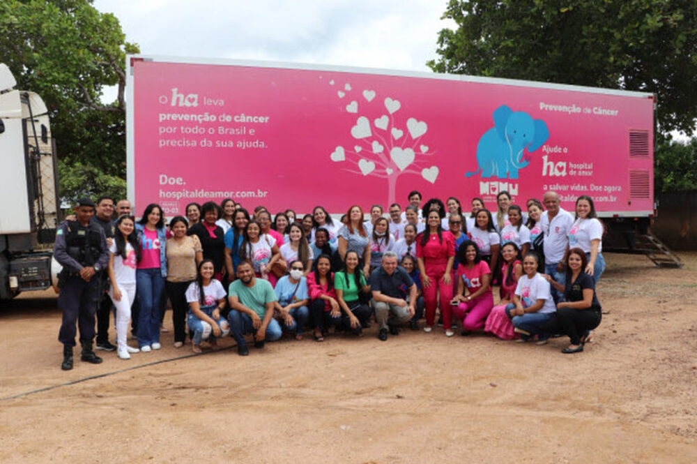 Porto Nacional recebe Carreta do Hospital de Amor e oferece exames gratuitos de mamografia no município