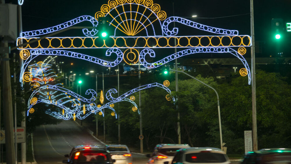Acendimento das luzes e início da programação do Natal Cidade Encantada acontecem nesta sexta-feira (25) em Palmas