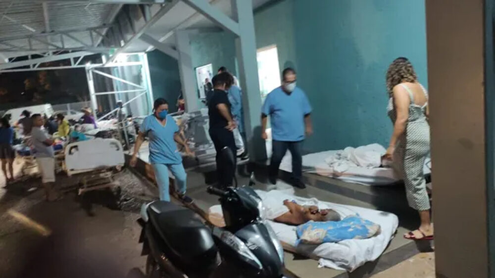 [Vídeo] Pacientes são retirados às pressas de Hospital Regional de Porto Nacional após princípio de incêndio