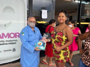 Ação social: Projeto Saciar realiza entrega de kits para recém-nascidos do Hospital e Maternidade Dona Regina, em Palmas