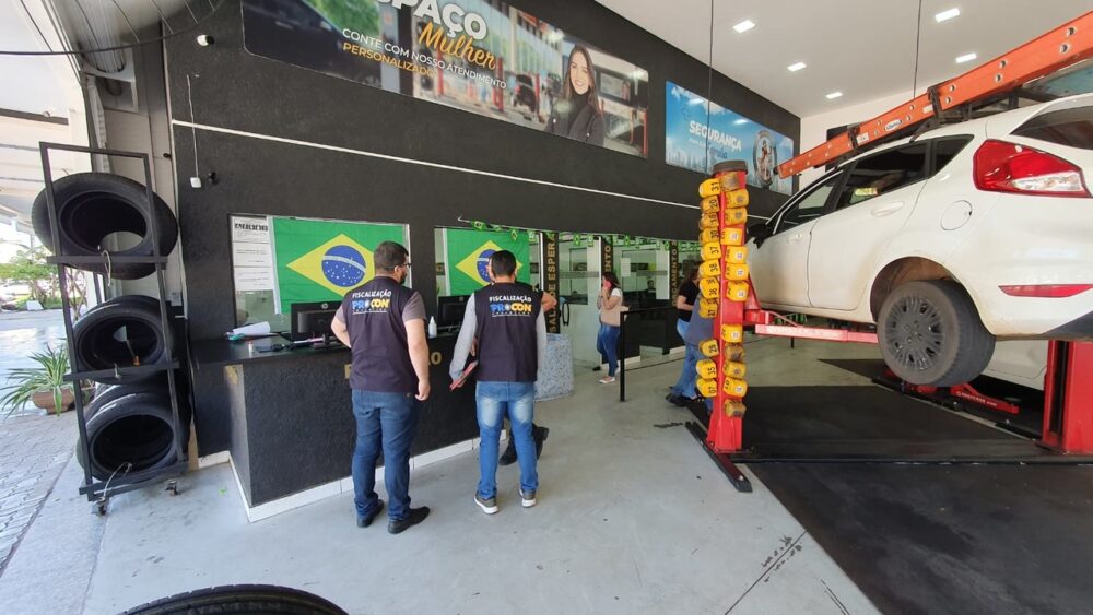 Loja de pneus em Palmas é autuada pela segunda vez por praticar venda casada com consumidores