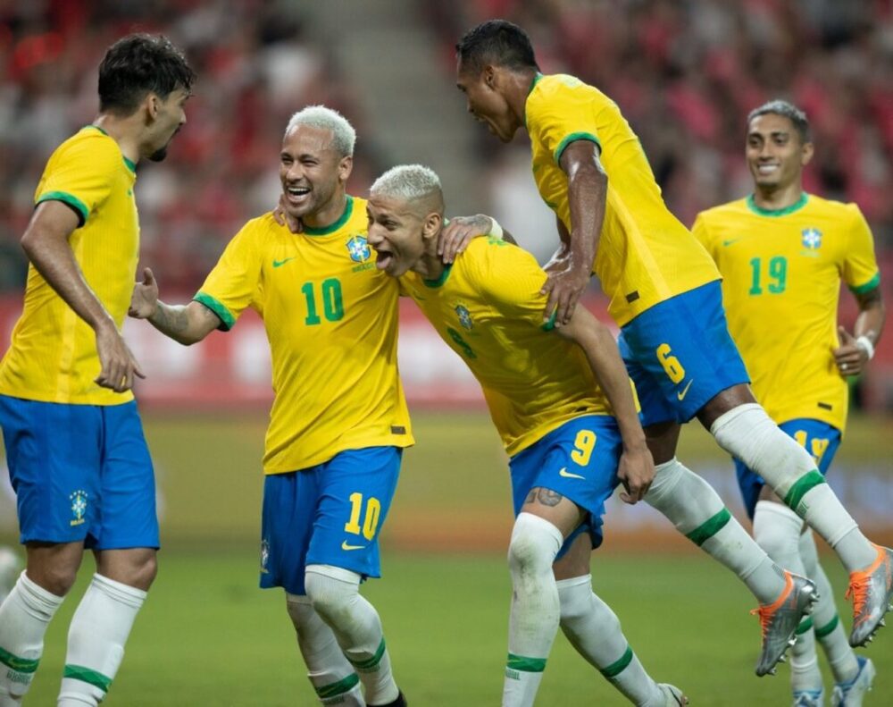 RUMO AO HEXA: confira a escalação da seleção brasileira para o jogo de hoje
