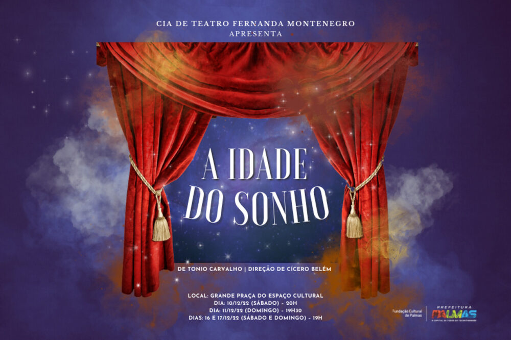 Programação Natal Cidade Encantada: Peça encenada pela Cia de Teatro Fernanda Montenegro estreia neste sábado (10) em Palmas