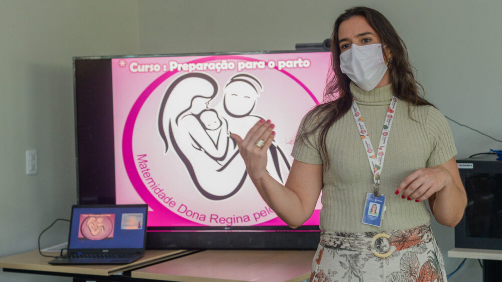 Hospital Dona Regina abre inscrições de cursos para gestantes em Palmas