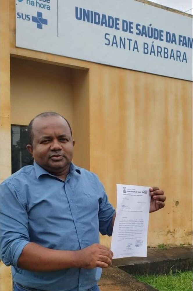Em ofício, vereador Joatan de Jesus solicita reforma do Centro de Saúde da Comunidade do setor Santa Bárbara, em Palmas