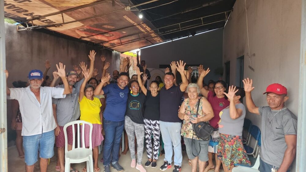 Vereador Márcio Reis visita sede da Federação Cultural em Defesa Contra a Fome no Taquari em apoio à realização de eventos voltados para os idosos
