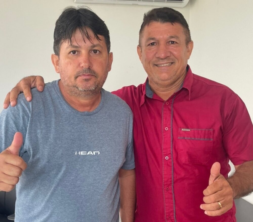 Vereador Márcio Reis recebe em seu gabinete o organizador de eventos esportivos do Tocantins, Gauchinho