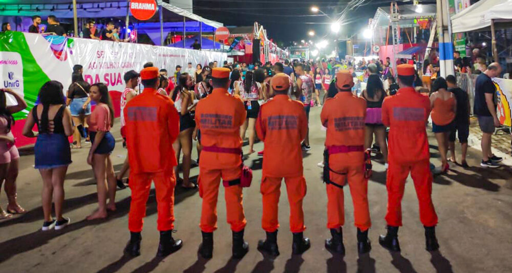 Nas primeiras três noites de Carnaval, Corpo de Bombeiros registra 217 ocorrências em todo Tocantins